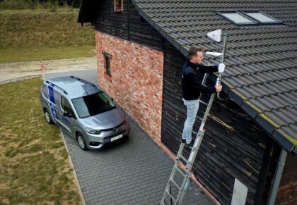 Montaż zabezpieczenia technicznego przez Delta Security